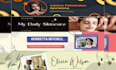 design facebook, twitter, linkedin, youtube, instagram banner