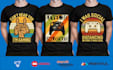 do bulk custom graphic retro vintage gaming  tshirt design