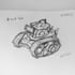 create concept art of sci fi vehicle