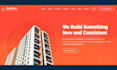 design a clean modern construction website