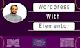 build wordpress woocommerce store or ecommerce website with elementor pro