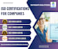 assist in obtaining iso 9001, 14001, 45001, 27001, and 50001 certification