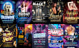 do creative event, club, party, sports flyer and poster