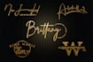 replicate your logo into 3d metalic gold