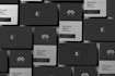 design minimal business card, letterhead and stationary kit