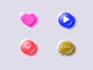 design modern line icon sets for website and app