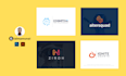 do flashy  technology, software agency, tech startup, blockchain, app icon logo