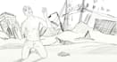 draw storyboard frames, animation, film, game, commercial storyboard