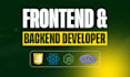 build website as full stack developer, front end developer, backend developer