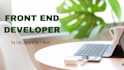 be your front end web developer using HTML, CSS, javascript