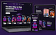 do figma website UI UX, figma website design, figma landing page, website mockup