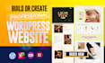 create business website or wordpress website within 12 hours