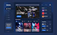 do creative dashboard UI with the best UI UX design in figma or adobe xd