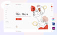 do figma xd PSD design for nft section