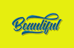 design handwritten typhography graffiti script font logo