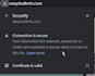 add SSL to your website to make it secure