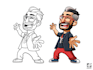 create cartoon character and mascot design