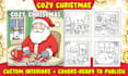 design bold and easy coloring book for amazon KDP