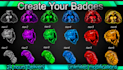 create custom kick, youtube, twitch emotes, discord emoji, and sub badges