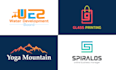 do unique creative modern logo and graphic design for you