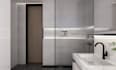 design bathroom interior in 3d and render