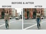 do realistic body reshaping and image retouching