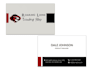 design a business card