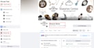 create and setup all social media accounts and facebook page