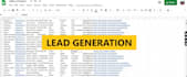 do b2b lead generation and linkedin research