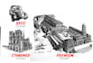 draw architectural or urban sketches by hand in pen and ink