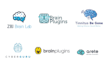 design a nice mind, ai, mental, neuro, brain logo design