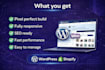convert figma to wordpress, woocommerce or shopify website
