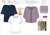 make fashion tech pack and flat sketch