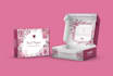 do packaging box design, mailer box, product box with mockup