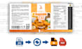 redesign jpg label into editable vector