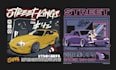 draw a cool vector cartoon car illustration for your tshirt