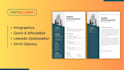 write your technical and updated CV or resume