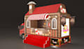 design advertising float, truck, van, cart, and, others