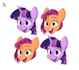 draw pony and furry characters