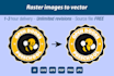 redraw, vectorize any kind of image