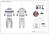 create clothing design and tech pack for kids