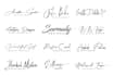do professional handwriting, signature, scripted logo
