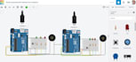 do your arduino communication based simulation on tinkercad