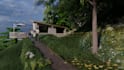 create a realistic rendering of your modern cabin house