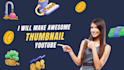 make an awesome youtube thumbnail in just 1 hour
