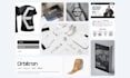 do custom minimalist logo design and full brand identity kit