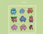 do hand drawn stickers