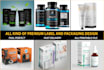 do all type product packaging, label and pouch design