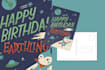 create an illustrated greeting card or postcard