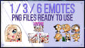 create custom twitch emotes, discord stickers and sub badges